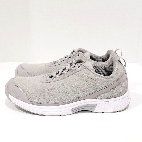 OrthoFeet Coral Wool Gray  Womens Sneakers Sz 9 B Walking Orthotic Comfort Shoes main image 6
